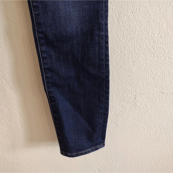 Madewell Super Skinny Womens 26 Denim Jeans Dark Wash Mid Rise - Picture 5 of 7